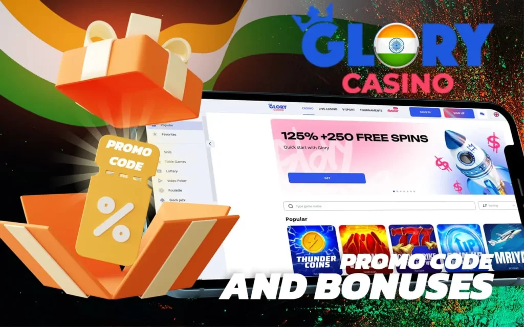 Glory casino India surprises with an extensive bonus program